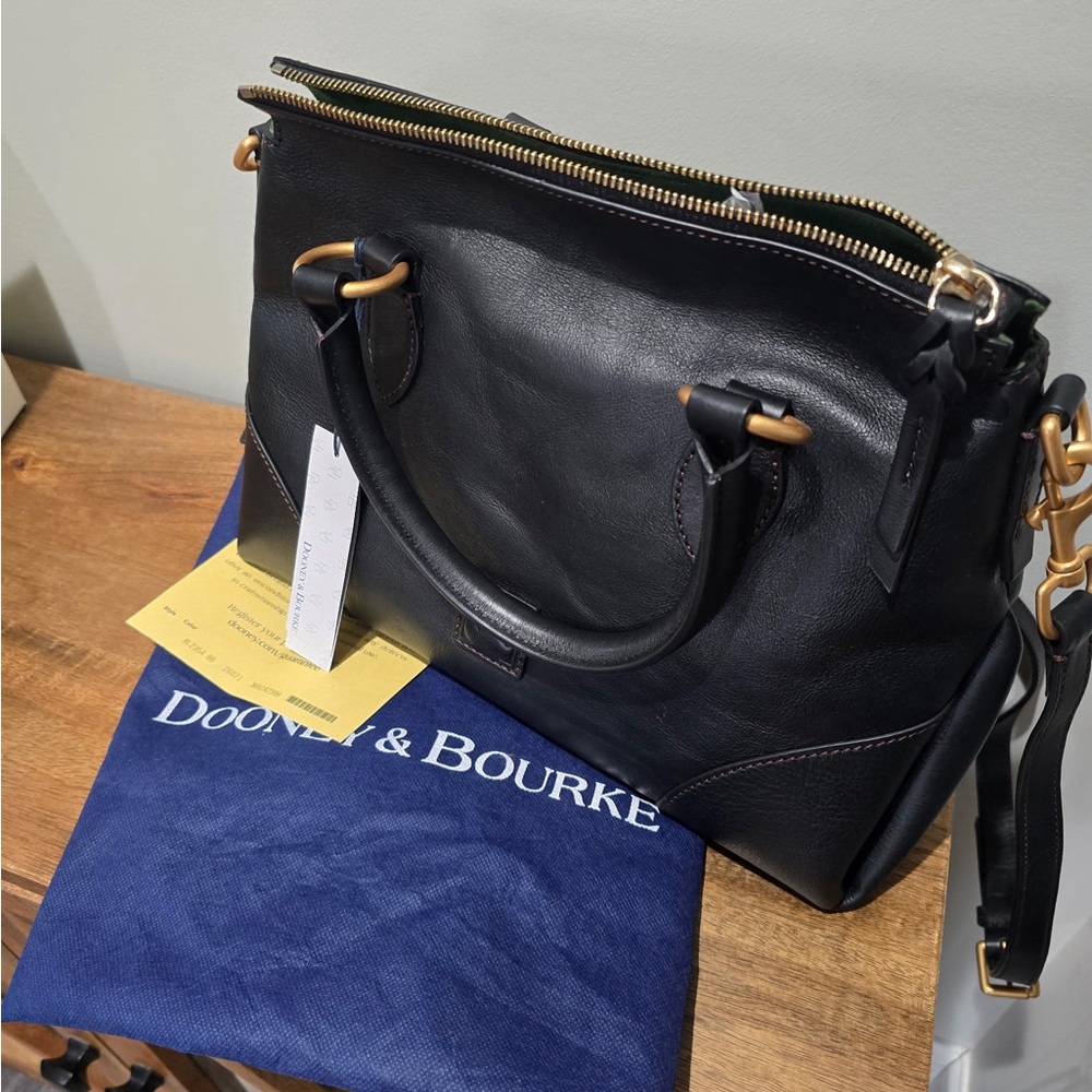 Dooney & Bourke Black Satchel 38 - NWT